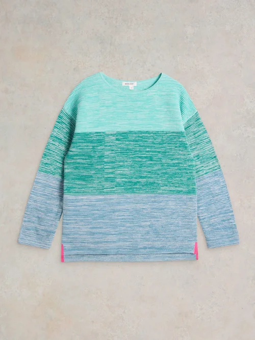PULL JANA TWIST - Blue Mlt - 52/R Image 4