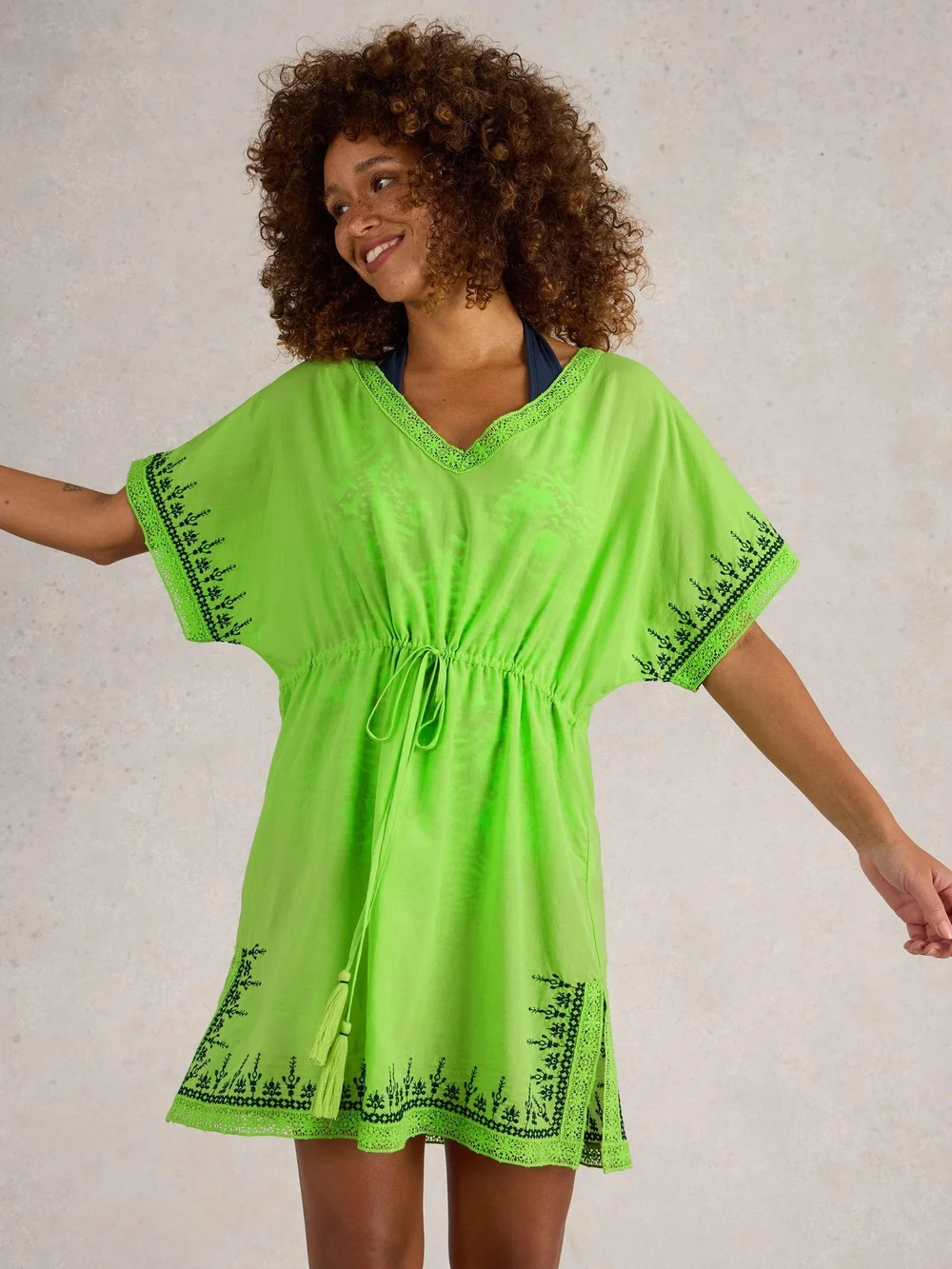 Robe De Plage Bella - Green Mlt - XXXL Image 1