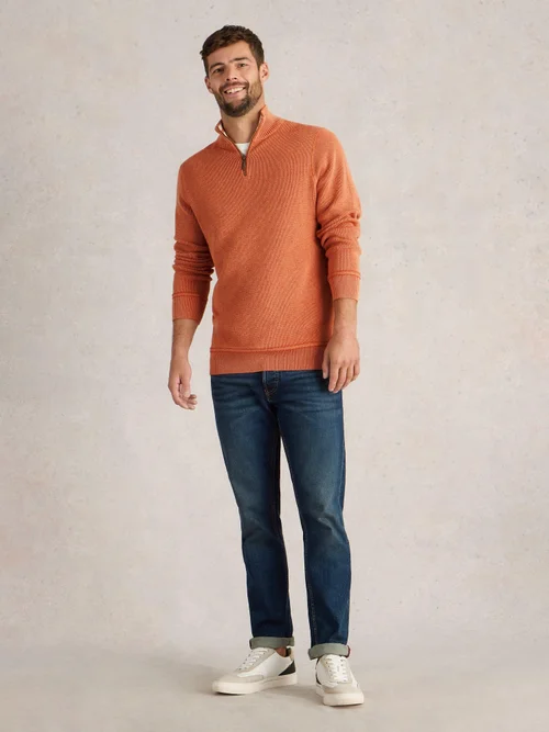 Pull à col cheminée Attadale - Dk Orange - XXL Image 2