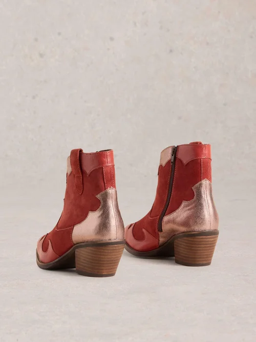 Bottines Cherry Patchwork - Red Mlt - 41 Image 4
