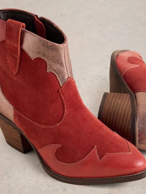 Bottines Cherry Patchwork - Red Mlt - 41 Image 3