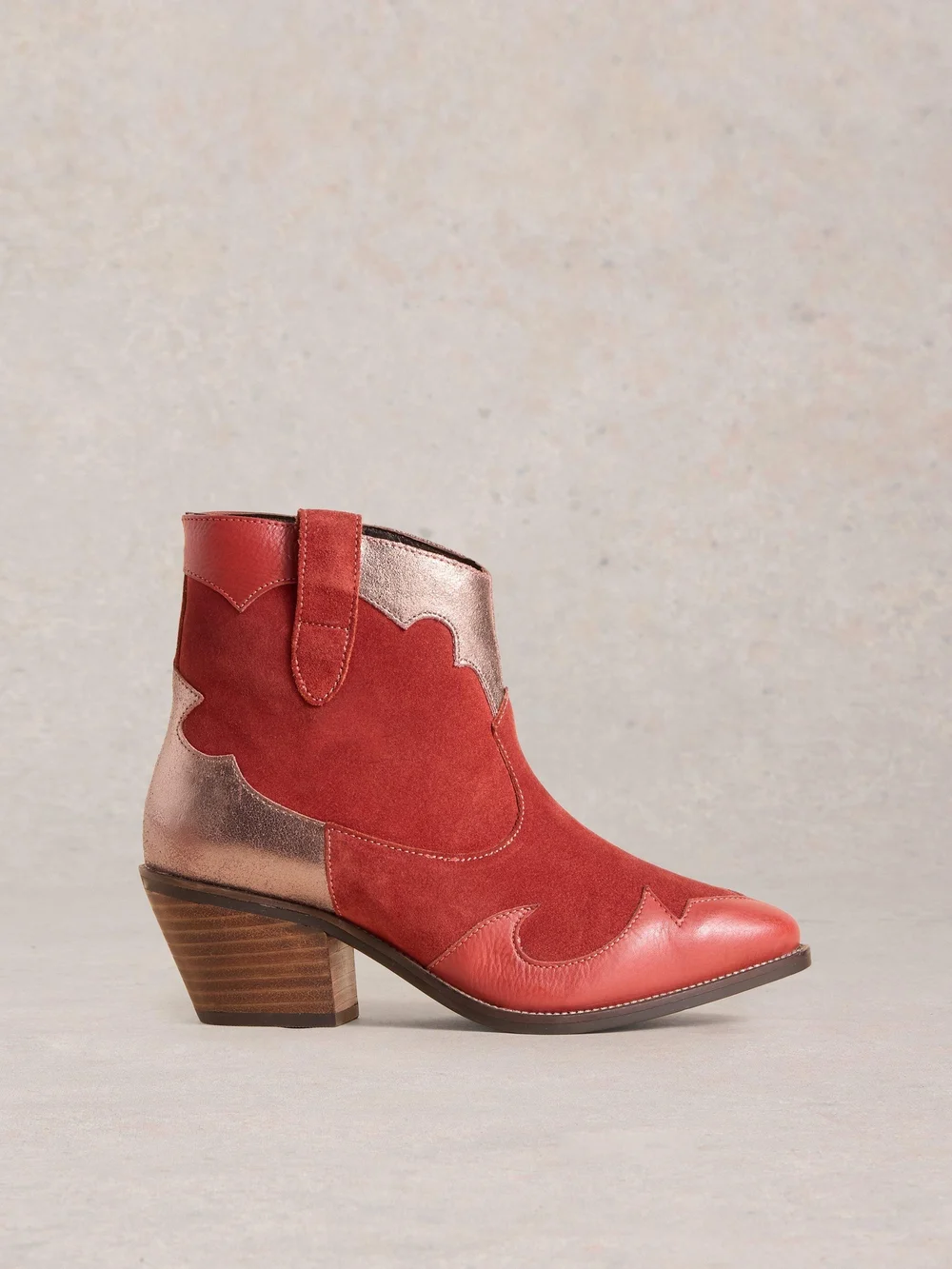 Bottines Cherry Patchwork - Red Mlt - 41 Image 1