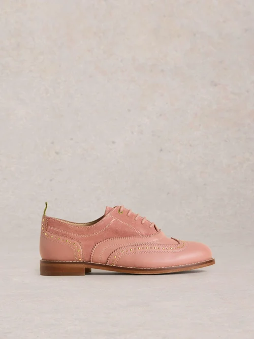 Bottines à lacets cloutées Thistle - Mid Pink - 41 Image 1