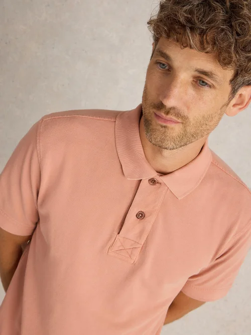 Polo utilitaire - Mid Pink - S Image 3