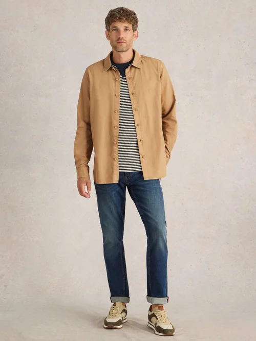 Chemise Oxford Bruton - Light Tan - XXXL Image 2