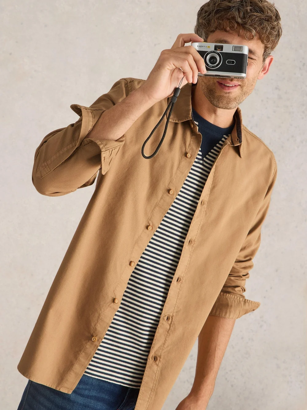 Chemise Oxford Bruton - Light Tan - XXXL Image 1