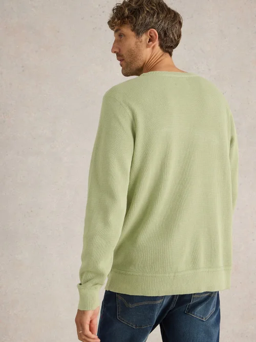 Pull À Col Rond Attadale - Lgt Green - XXL Image 4