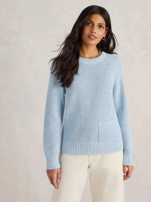 PULL EN COTON BAILEY - Mid Blue - 52 Image 3