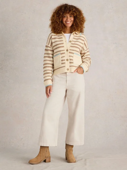 7/8-Jeans Tia mit weitem Bein - Nat White - 52/R Image 2