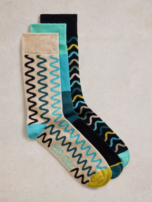 Lot de 3 chaussettes Squiggle