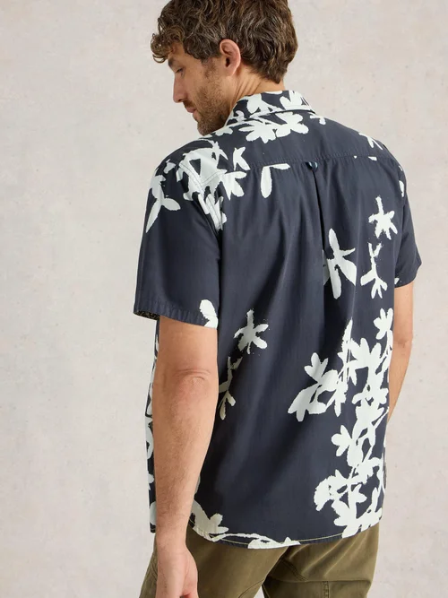 Chemise imprimée Blossom SS - Navy Pr - XXL Image 4