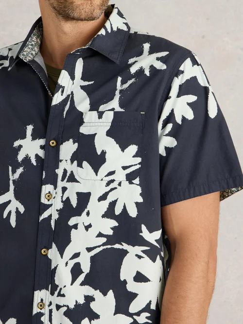 Chemise imprimée Blossom SS - Navy Pr - XXL Image 3