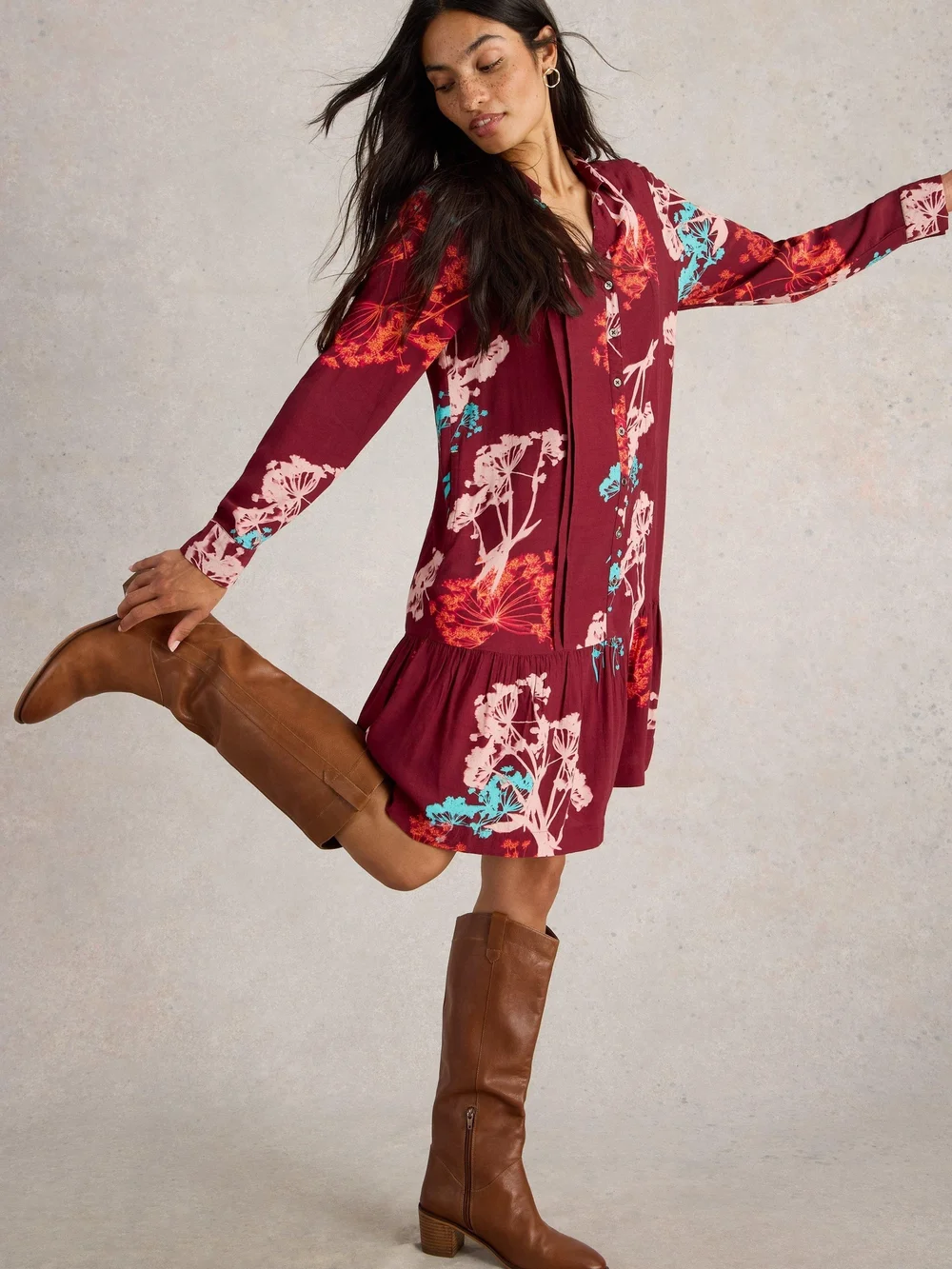 Robe Frankie - Red Pr - 48/R Image 1