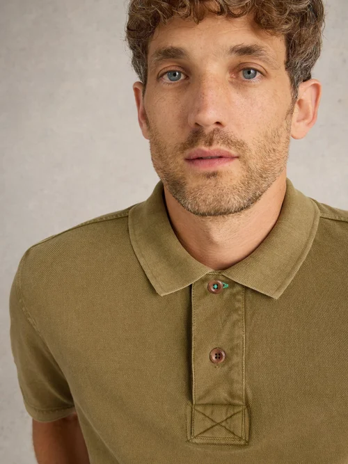 Polo utilitaire - Khaki Grn - S Image 3