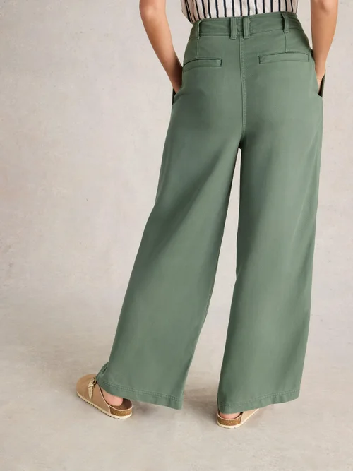 Pantalon large Sasha - Dus Green - 52/R Image 4