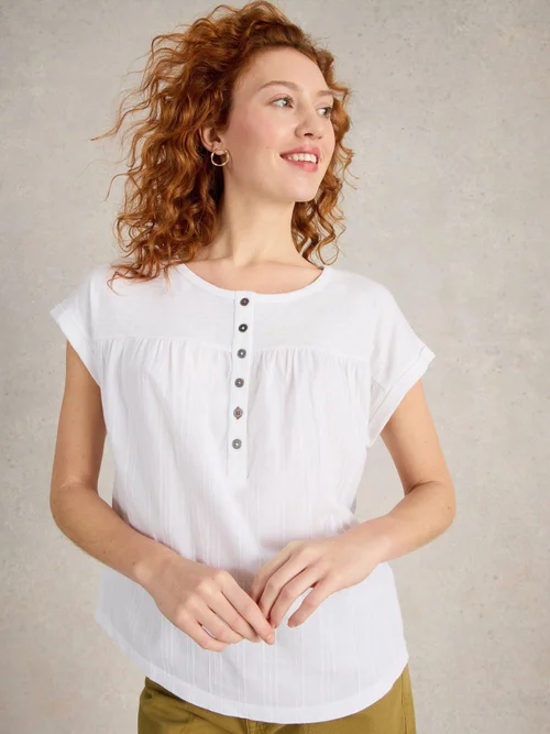 CHEMISE BETHANY - Bril White - 42 Image 1