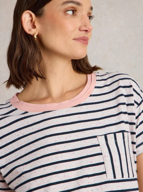 T-SHIRT DANI - Navy Multi - 46 Image 3