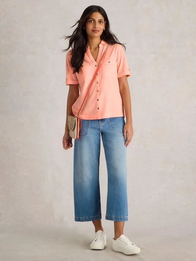 CHEMISE À POCHES PAIGE