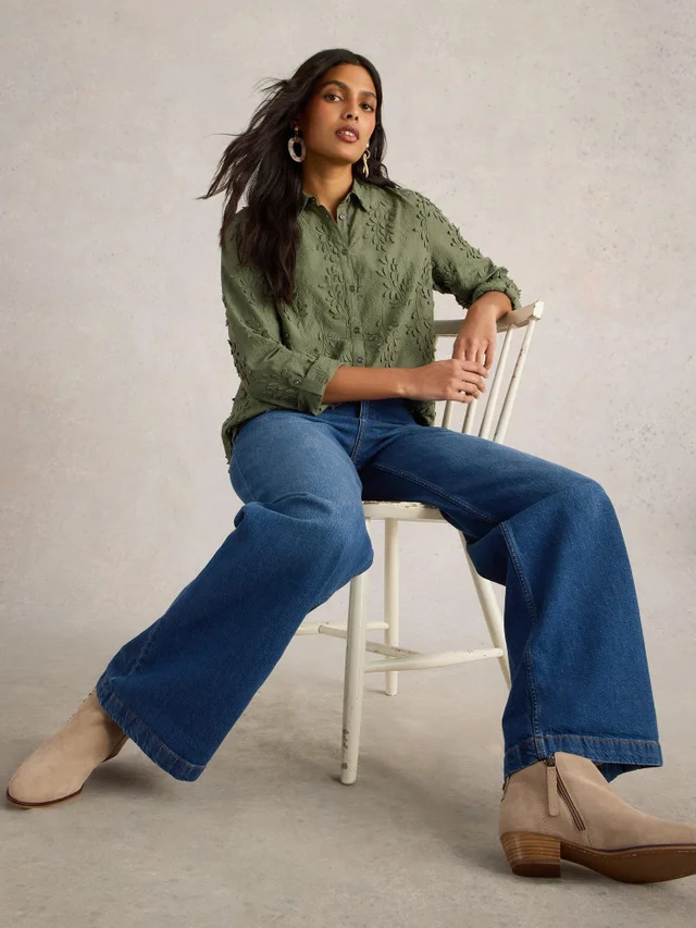 Chemise brodée Sophie