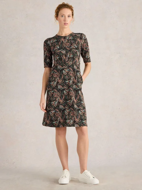 Robe en jersey Olivia - Blk Pr - 52/R Image 2