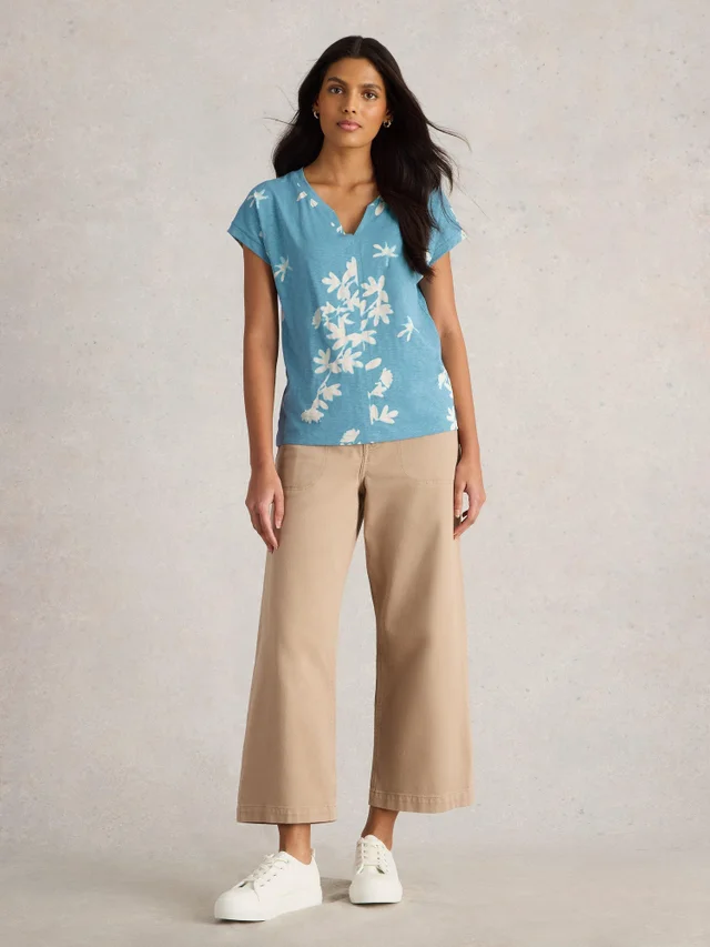 T-Shirt À Encolure En V Nelly