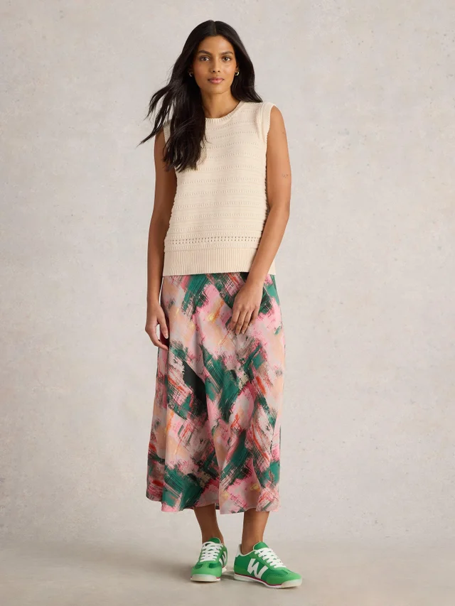 DÉBARDEUR EN COTON STITCHY