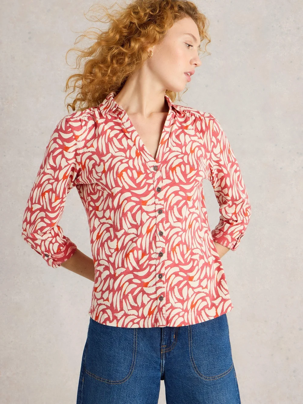 Chemise En Jersey Annie - Pink Mlt - 52 Image 1