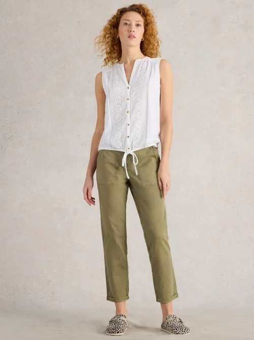 CHEMISE SANS MANCHES TULIP - Bril White - 52/R Image 2