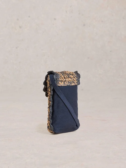 Sac à téléphone en raphia Coco Image 4