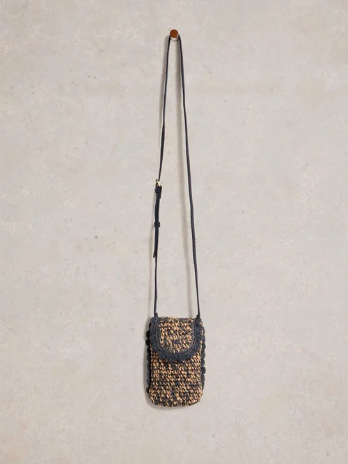 Sac à téléphone en raphia Coco Image 2