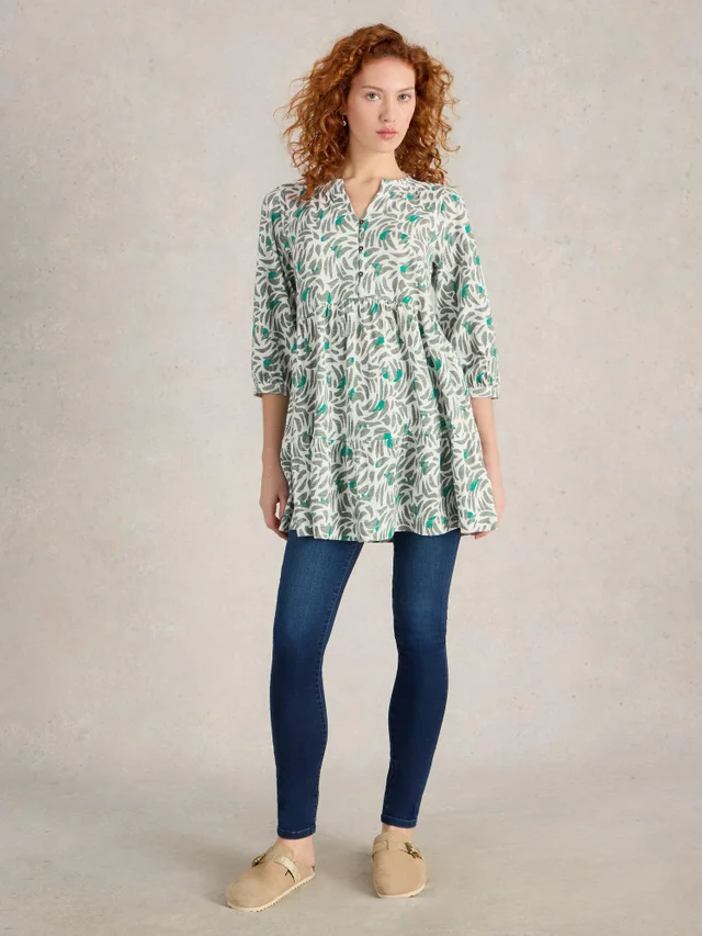 Tunique boutonnée Marlie