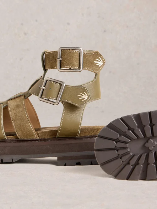 Sandales gladiateur Alexa - Khaki Grn - 41 Image 3