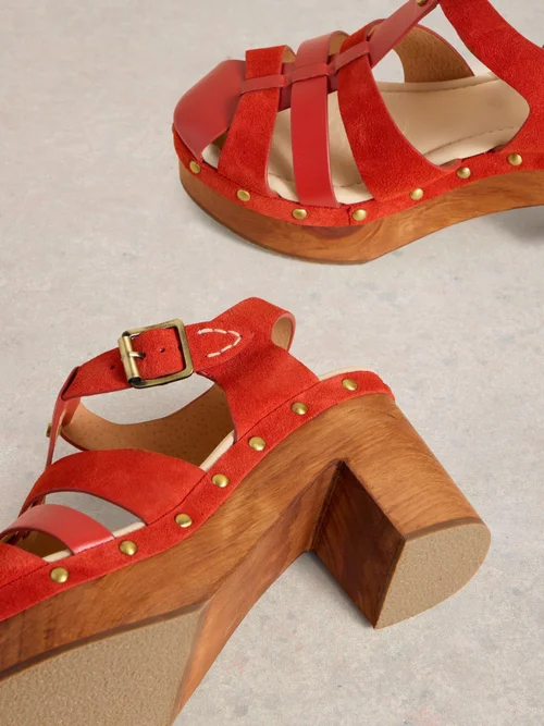Sabot Phoebe Fisherman - Red Mlt - 41 Image 3