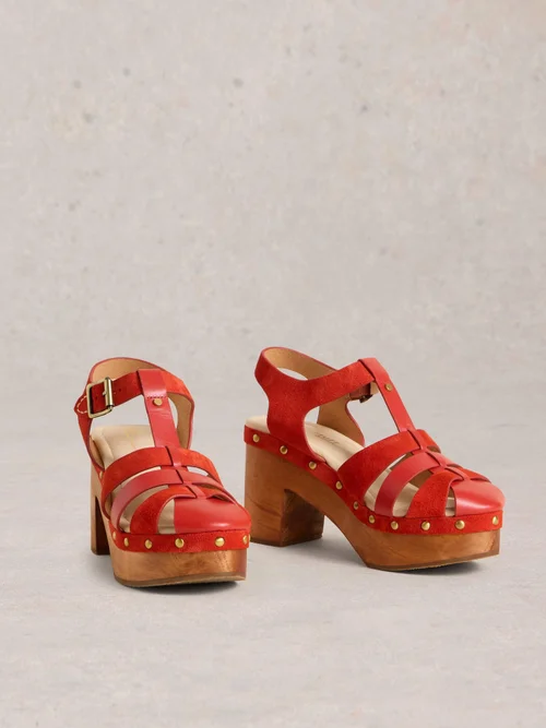 Sabot Phoebe Fisherman - Red Mlt - 41 Image 2