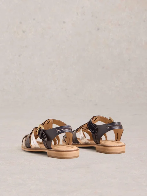 Sandales Zara Fisherman - Navy Multi - 38 Image 4