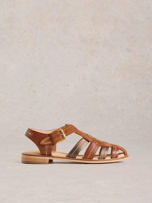 Sandales Zara Fisherman - Tan Multi - 41 Image 1