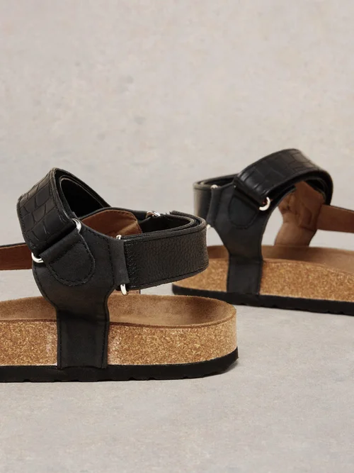 Sandales Trek Footbed - Pure Blk - 38 Image 3