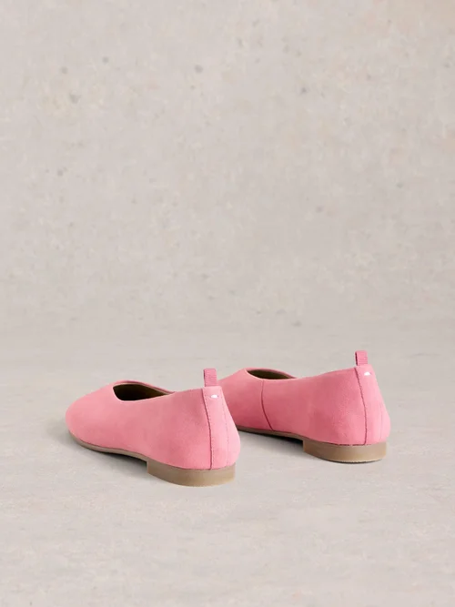Escarpins ballerines en cuir Cheri - Mid Pink - 41 Image 4