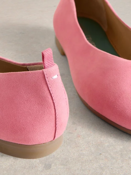 Escarpins ballerines en cuir Cheri - Mid Pink - 41 Image 3