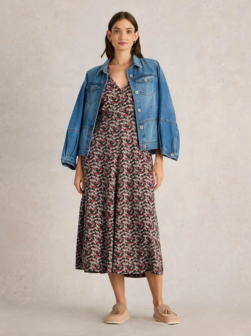 Robe En Jersey Megan - Green Mlt - 52/R Image 2
