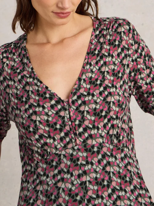 Robe En Jersey Megan - Green Mlt - 36/R Image 3