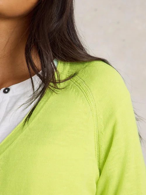 Pullover Naria aus Leinenmischung - Brt Yellow - 50 Image 3