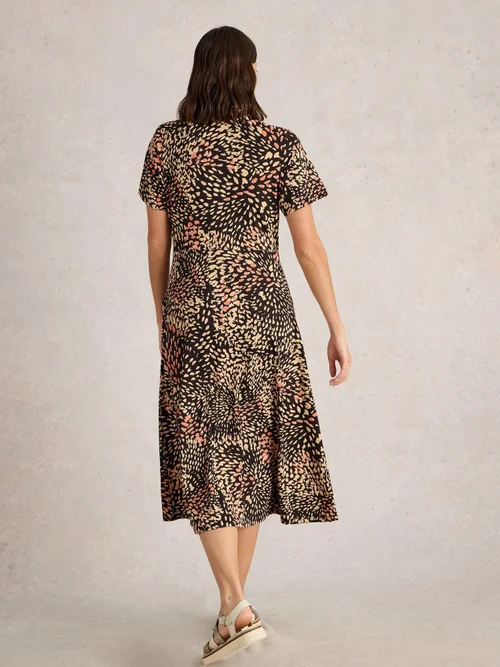 Robe Chemise En Jersey Rua - Blk Pr - 44/R Image 4