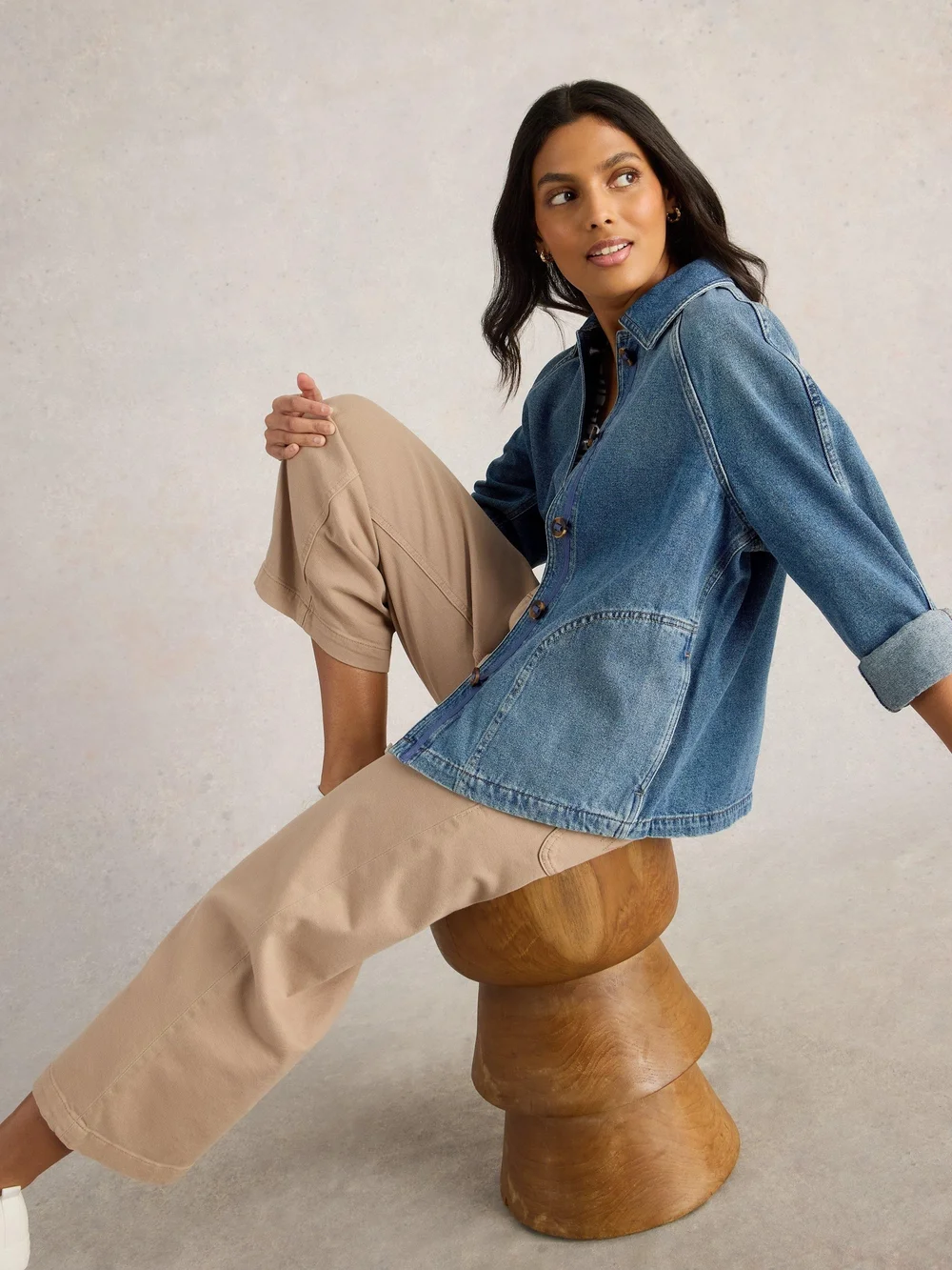 Veste En Denim Eden - Mid Denim - 52/R Image 1