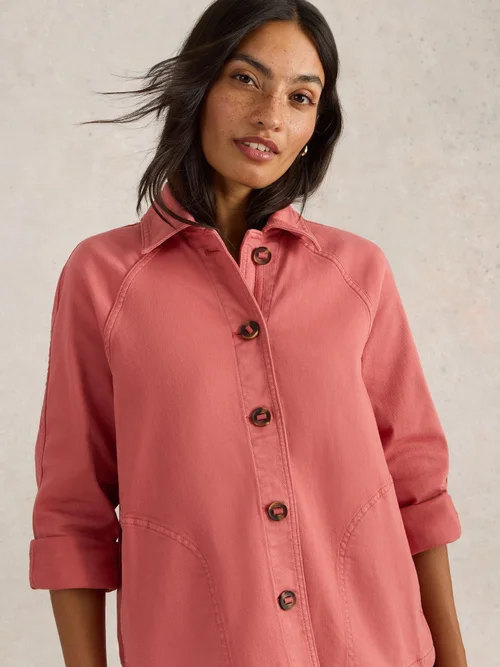Veste En Denim Eden - Mid Red - 52/R Image 3