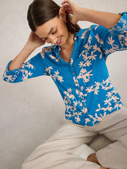 Chemise En Jersey Annie - Pink Pr - 52 Image 1