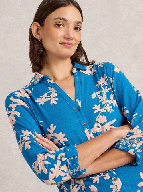 Chemise En Jersey Annie - Pink Pr - 52 Image 3