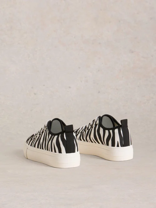 Baskets plates en toile Pippa - Blk Pr - 41 Image 4