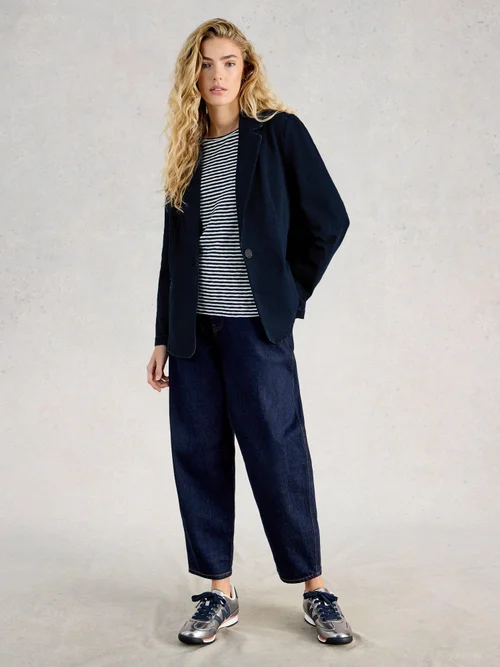 Blazer en jersey Evelyn - Dk Denim - 52 Image 2
