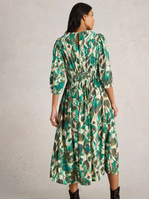 Robe midi Lucy - Green Pr - 52/R Image 4